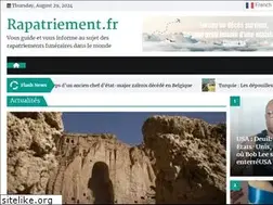 Sites similar to rapatriement.fr