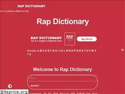 Sites similar to rapdictionary.com
