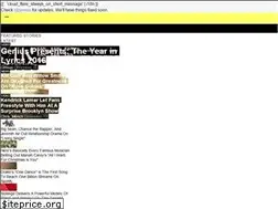 Sites similar to rapgenius.com