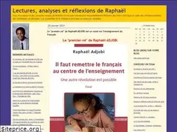 Sites similar to raphaeladjobi.com