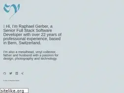 Sites similar to raphaelgerber.com