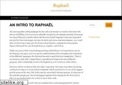 Sites similar to raphaeljs.com