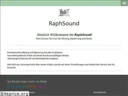Sites similar to raphsound.de