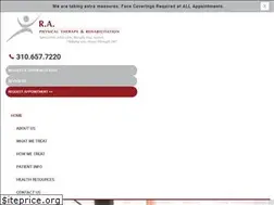 Sites similar to raphysicaltherapy.com