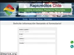 Sites similar to rapicreditoschile.com
