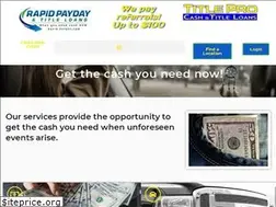 Sites similar to rapid-payday.com