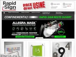 Sites similar to rapid-sign.com