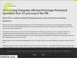 Sites similar to rapid3d.co.uk