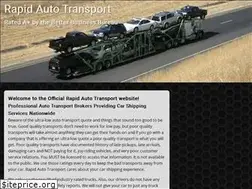 Sites similar to rapidautotransport.com