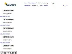 Sites similar to rapidcare-webshop.com