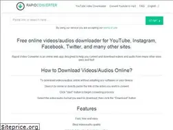 Sites similar to rapidconverter.com