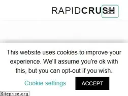 Sites similar to rapidcrush.com