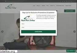 Sites similar to rapidducttesting.com