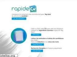 Sites similar to rapidecv.fr
