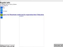 Sites similar to rapideinfo.mr
