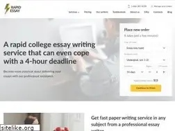 Sites similar to rapidessay.com