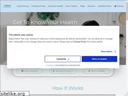 Sites similar to rapidhealthtest.com