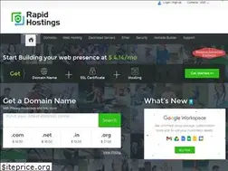 Sites similar to rapidhostings.com