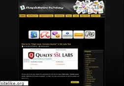 Sites similar to rapidleech2day.blogspot.com