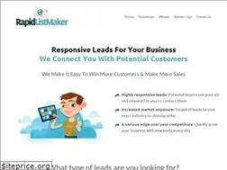 Sites similar to rapidlistmaker.com