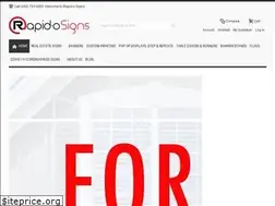 Sites similar to rapidosigns.com
