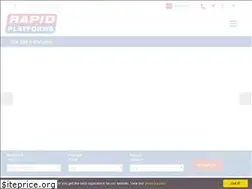 Sites similar to rapidplatforms.co.uk