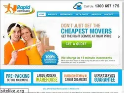 Sites similar to rapidremovals.com.au