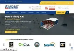 Sites similar to rapidsetbuildings.com