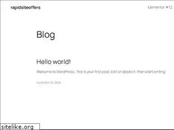 Sites similar to rapidsiteoffers.com