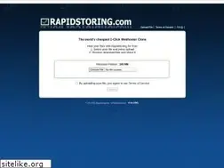 Sites similar to rapidstoring.com