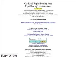 Sites similar to rapidtestinglocations.com