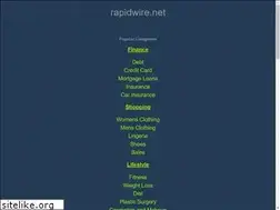 Sites similar to rapidwire.net