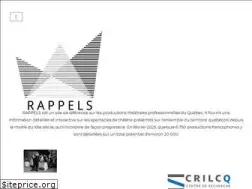 Sites similar to rappels.ca