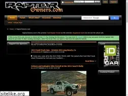 Sites similar to raptorowners.com