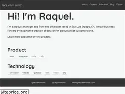Sites similar to raquelmsmith.com