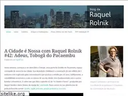 Sites similar to raquelrolnik.wordpress.com