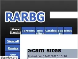Sites similar to rarbggo.org