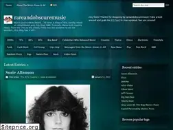 Sites similar to rareandobscuremusic.wordpress.com