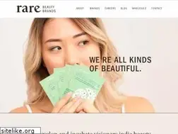 Sites similar to rarebeautybrands.com