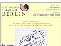 Sites similar to rarebooksberlin.de
