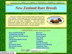 Sites similar to rarebreeds.co.nz