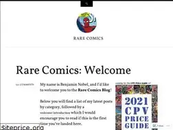 Sites similar to rarecomics.wordpress.com