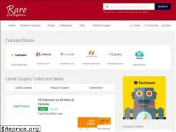 Sites similar to rarecoupon.com