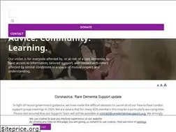 Sites similar to raredementiasupport.org