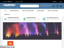 Sites similar to rarefiedrecords.com