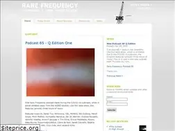 Sites similar to rarefrequency.com