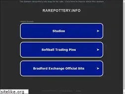 Sites similar to rarepottery.info
