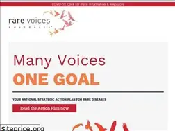 Sites similar to rarevoices.org.au