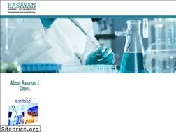 Sites similar to rasayanjournal.co.in