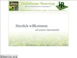 Sites similar to rasentage.de
